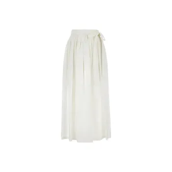 Chloé Tie-Waisted Midi Skirt