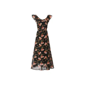 PAZZO Slip Dresses Women's Black