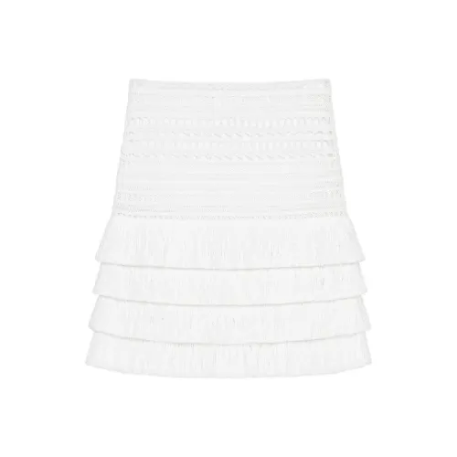 GIVENCHY FW24 Casual Short Skirts Women's White