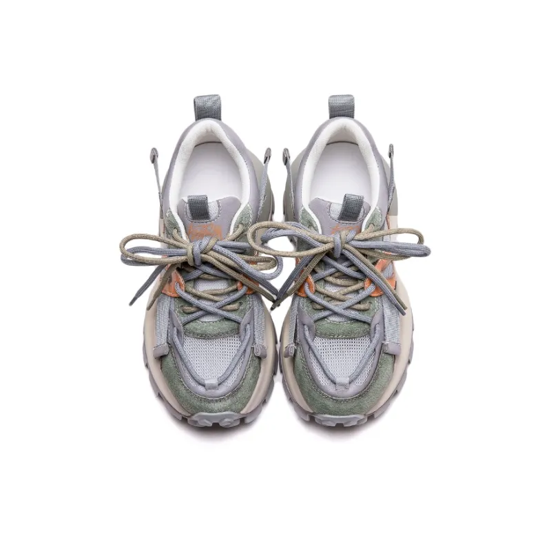Chibang Height Increasing Low Top Chunky Sneakers Women's-9