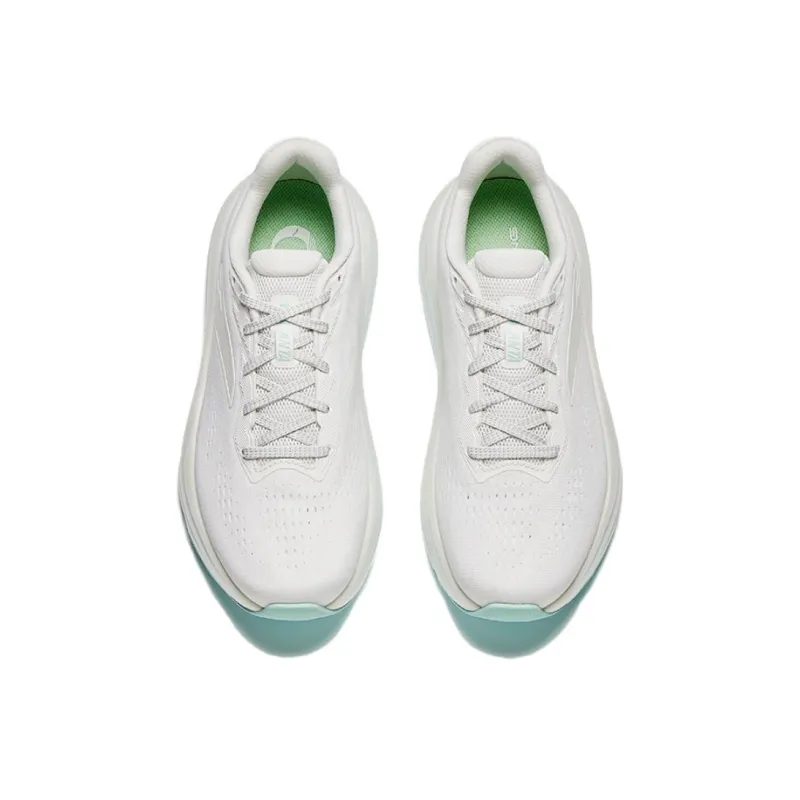 Anta Shock Absorbers Rebound Low Top Casual Running Shoes Women's White Blue-2