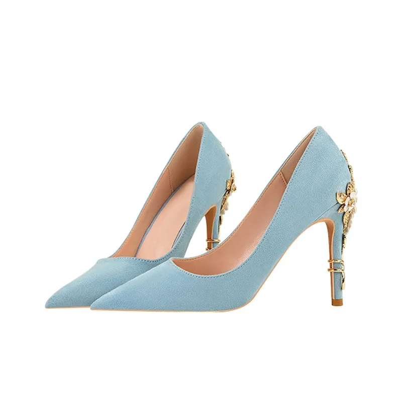 MCKP Slim Heel High Heels 10cm Women's-11