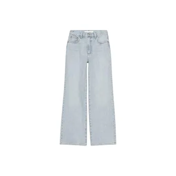 ARITZIA Denim Forum The Farrah Hi-Rise Wide Jean Jeans Women's 15 Years BRL Thr Bleu/Light Blue