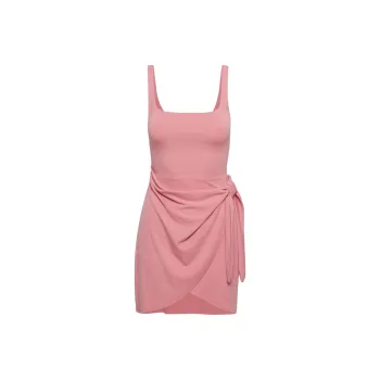 ARITZIA Wilfred New Saturn Mini Dress Slip Dresses Women's Petunia Pink/Dwarf Petunia Pink
