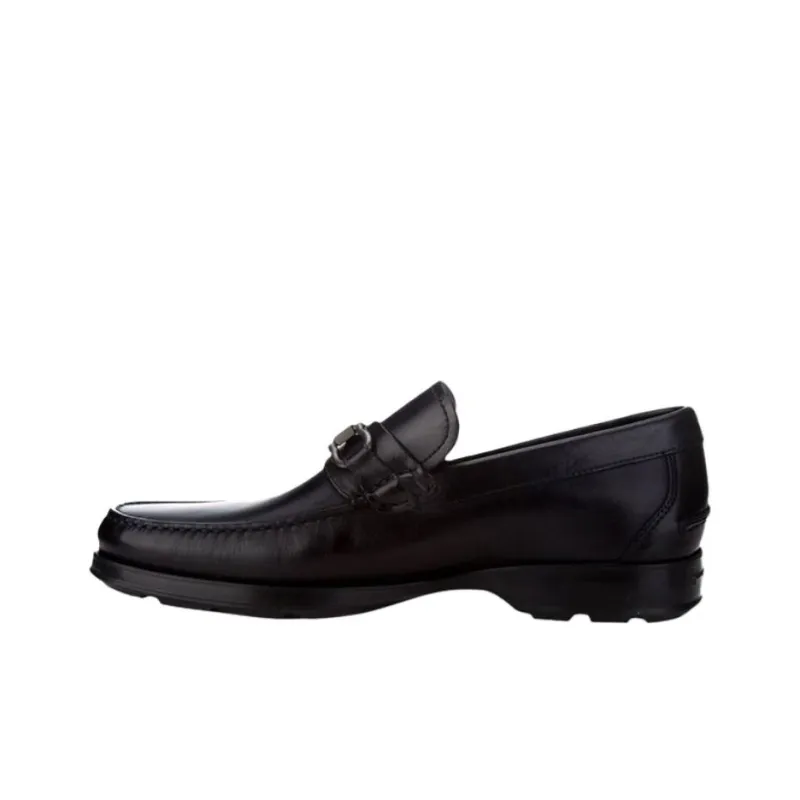 Ferragamo Loafers Men Black-0