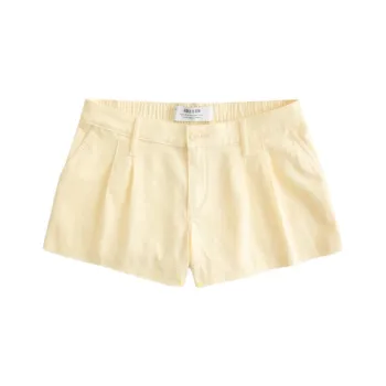 Hollister Casual Shorts Women's Cream Yellow