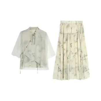SETIROM Two Piece Skirt Sets Women's