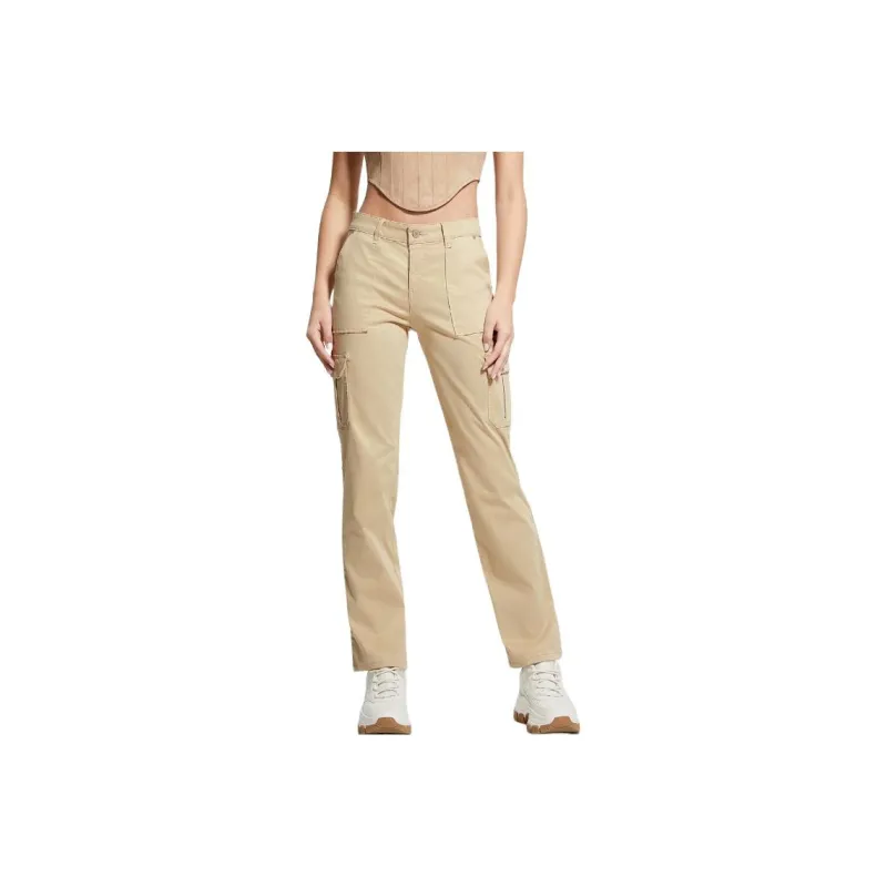 GUESS Eco Sexy Cargo Pants Jeans Women's Umber-0