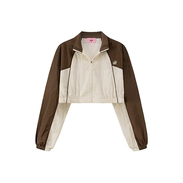 CHUU Cropped Coats Women's Khaki-0