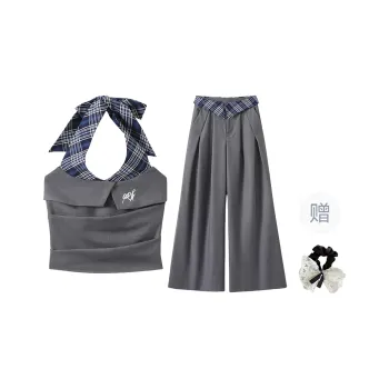 TUSHIFEI Casual Suit Women's Gray
