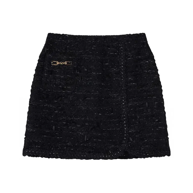 Goodland Casual Short Skirts Women's Black-0