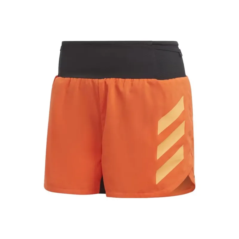 Adidas Terrex Agravic Trail Running Shorts Sports Shorts Women's Orange-0