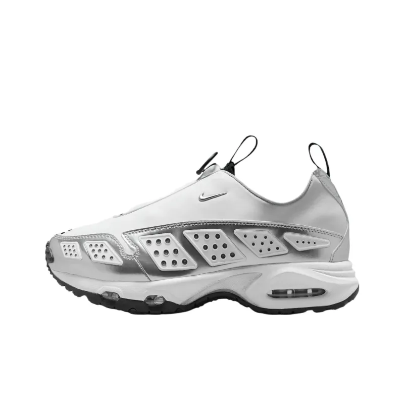 Nike Air Max SNDR Anti Slip Wear Resistant Low Top Running Shoes Unisex White-0