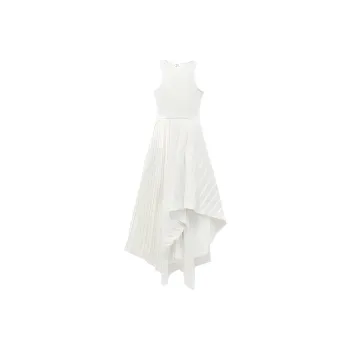 Alexander McQueen Sleeveless Dress Women's Ivory