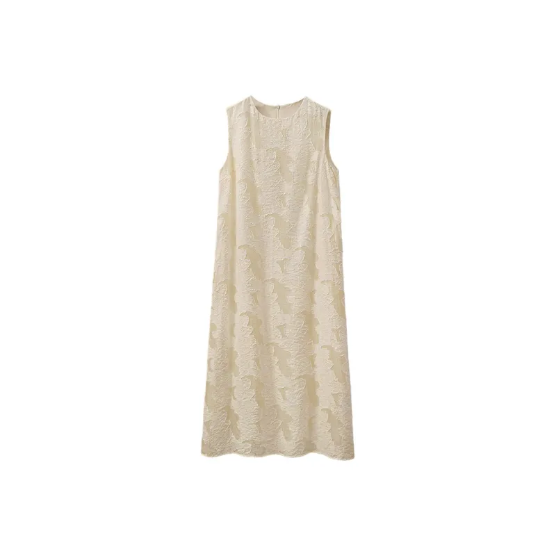 Cypress House Sleeveless Dress Women's Apricot-0