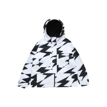 BURTON AK EMBARK Ski Tops Women's Black White Multicolor