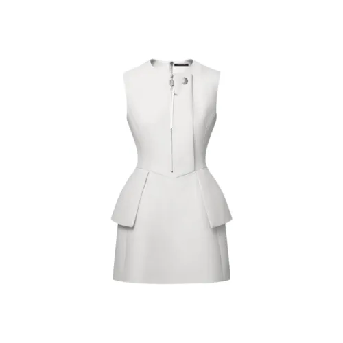 LOUIS VUITTON Tailored Peplum Dress
