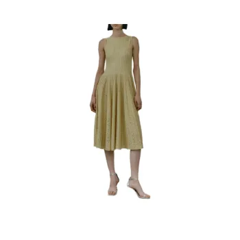 Antonino Valenti Sleeveless Dress Women's Light Yellow