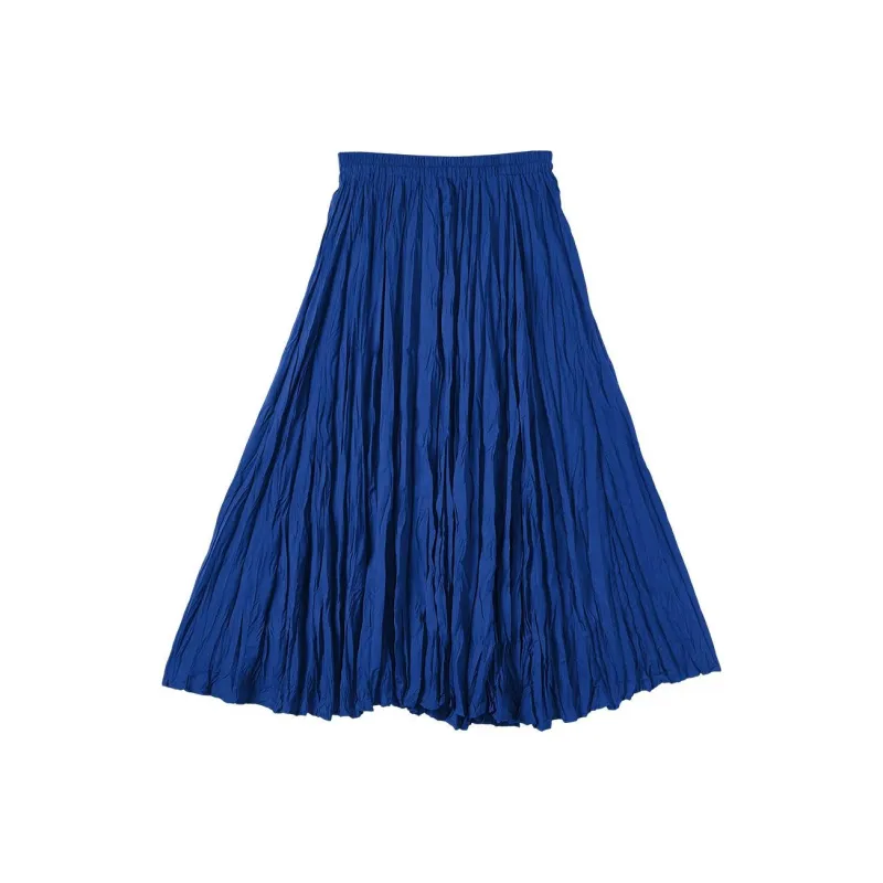 Demana Casual Long Skirt Women's Cobalt Blue-0