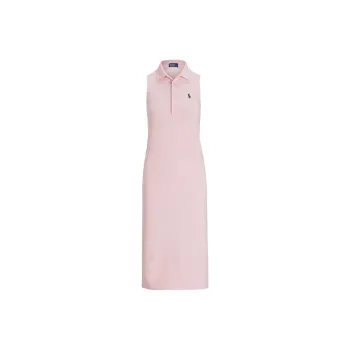 Polo Ralph Lauren SS25 Sleeveless Dress Women's Pink