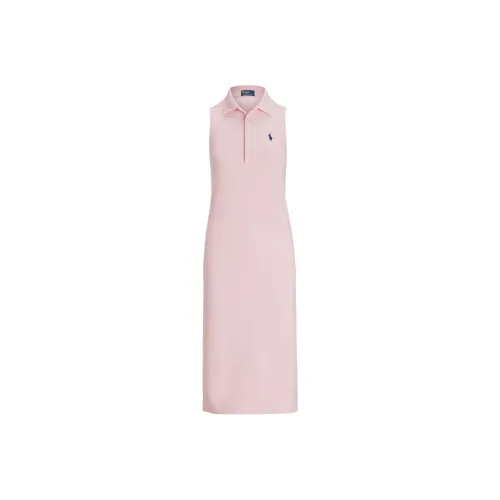 Polo Ralph Lauren SS25 Sleeveless Dress Women's Pink
