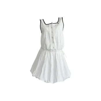 Icicofficial Sleeveless Dress Women's White