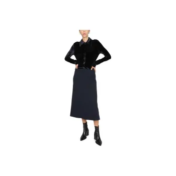 JIL SANDER High-Waisted Flared Skirt