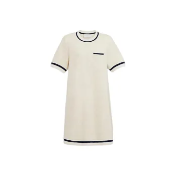 COACH SS24 Short-Sleeved Dresses Women's Ivory White
