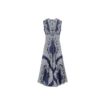 Sandro Paisley print Maxi Dress