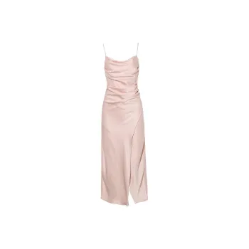 DPLAY Slip Dresses Women's Peach Pink