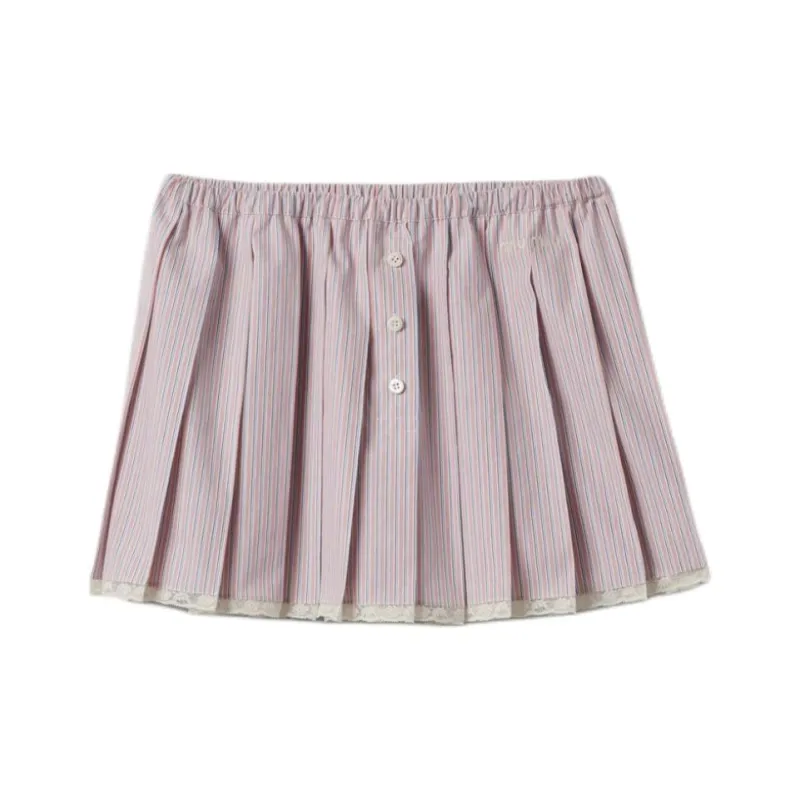 MIU MIU Embroidered Poplin Mini Skirt-0