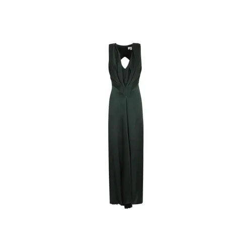 UMA WANG Arica Satin Maxi Dress