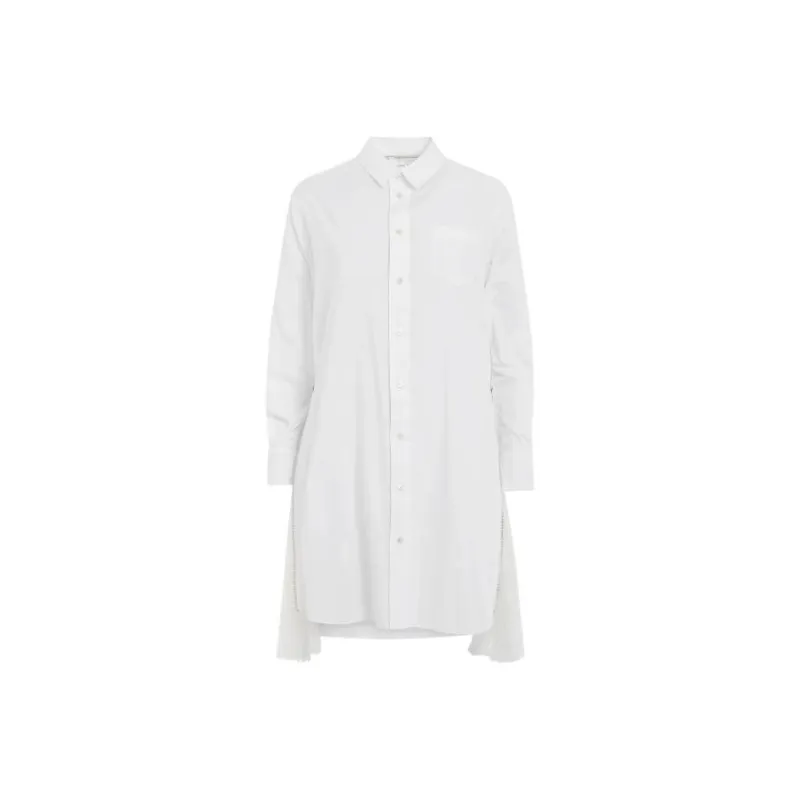 Sacai Pleated Shirtdress-0