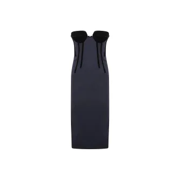 SportMax Anemone Straight Hem Sleeveless Dress