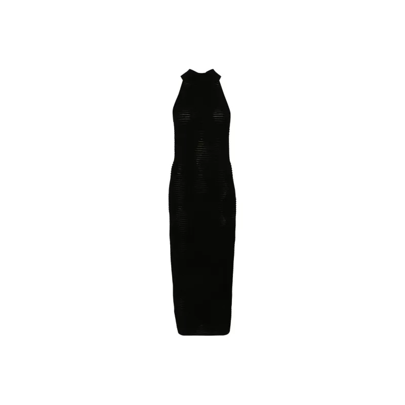 BALMAIN Diamond jacquard Midi Dress-0