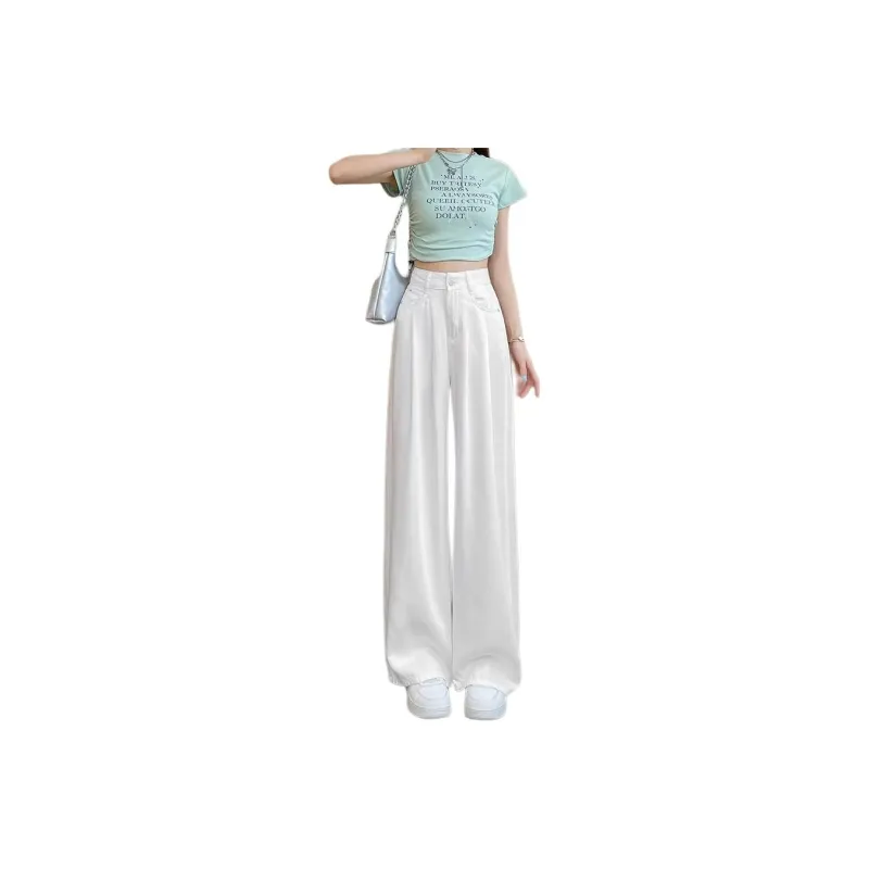 Concubine Zhu Jeans Women's White-0