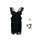 (Black+Bowknot Hair Tie) Comes with