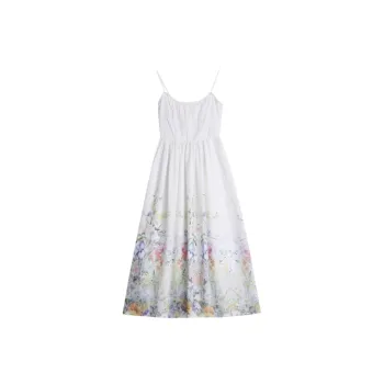 POPO.INFO Slip Dress Women's White