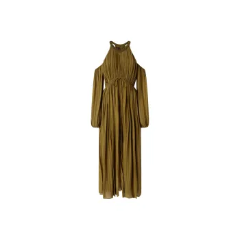 PINKO Long Sleeved Dresses Women's Green