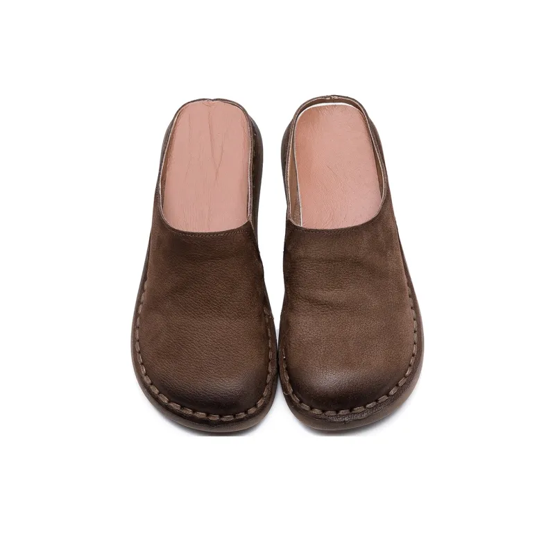 Jay Rubber Sole Abrasion Resistant Closed Toe Slippers Women's-6