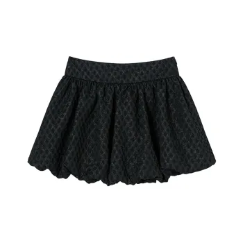 MEETLADY Casual Short Skirts Women's Black