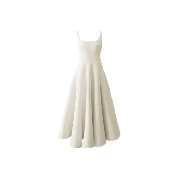 Pa33word Slip Dresses Women's White