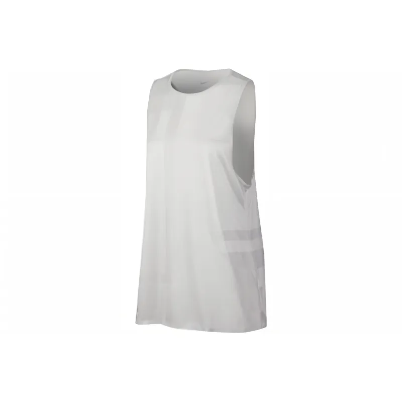 Nike Sleeveless Sports Shirts Women's White-0