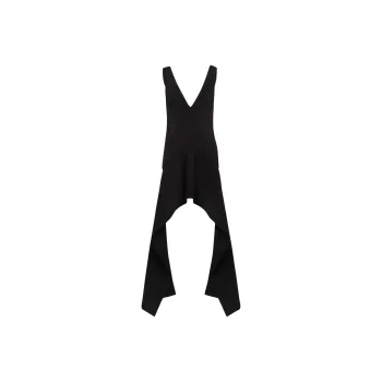 JW Anderson V-Neck Draped Mini Dress