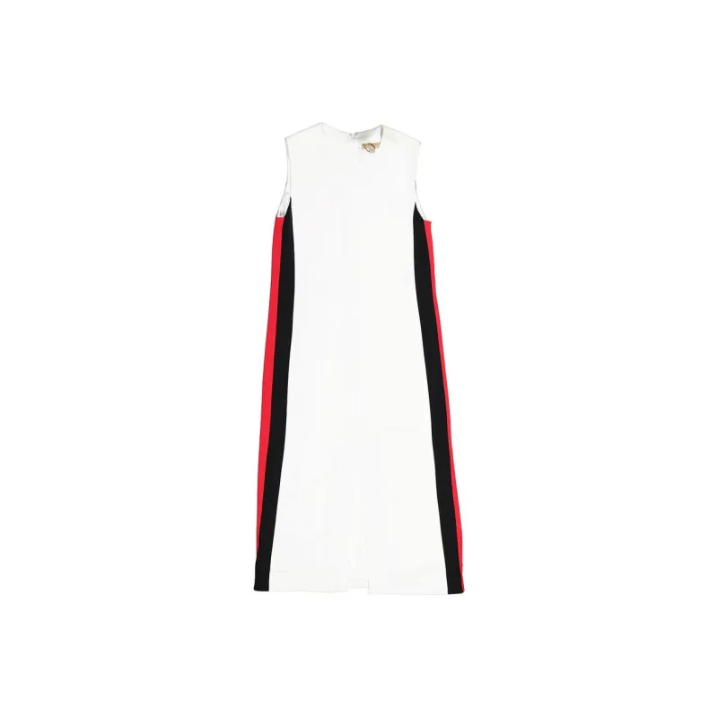 Burberry 2000s Stripe detailing Dress-0