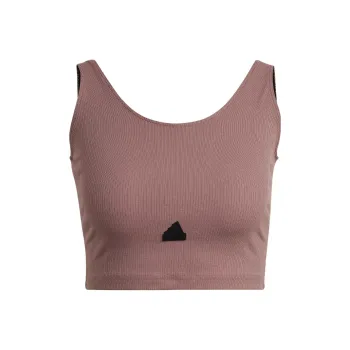 Adidas Sleeveless Sports Shirts Women's Wonder Oxidized Red