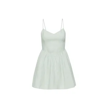 ARITZIA Wilfred Influence Linen Mini Dress Slip Dresses Women's Cool Iced Mint