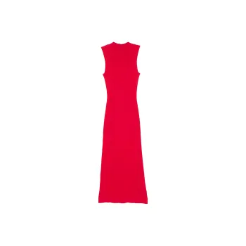 Rotate Ribbed knit Midi Dress