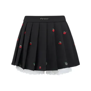 AYF Casual Short Skirts Women's Black