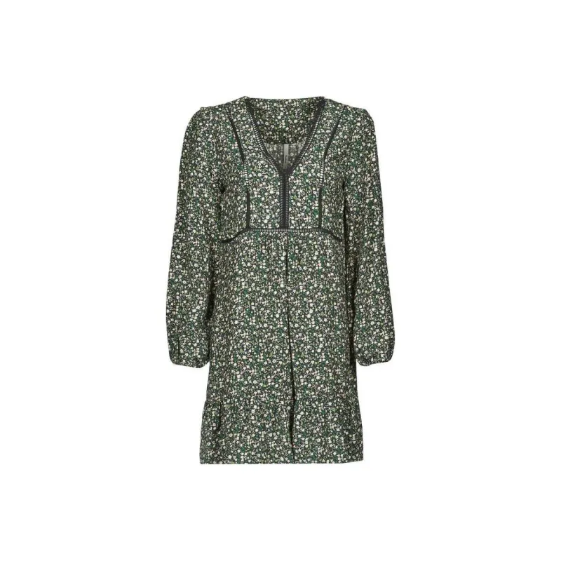 Pepe Jeans Long Sleeved Dresses Women's Green-0